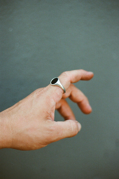 Onyx Signet Ring
