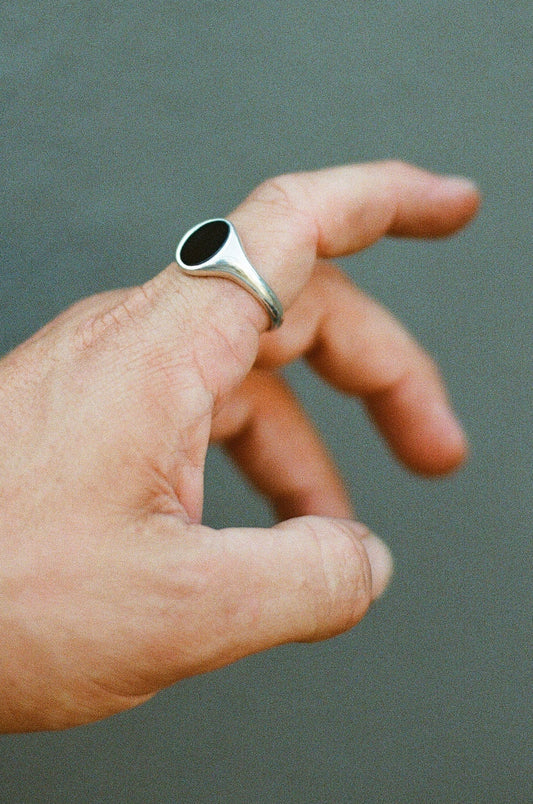 Onyx Signet Ring