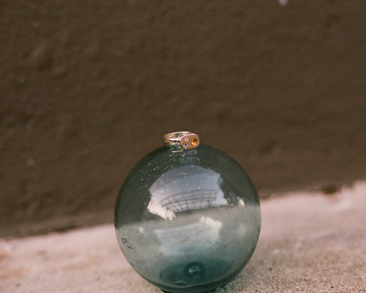 Gemmy Lifted Signet Ring