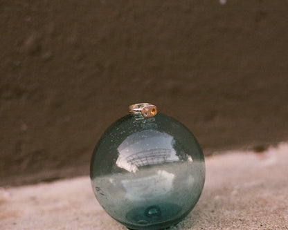 Gemmy Lifted Signet Ring